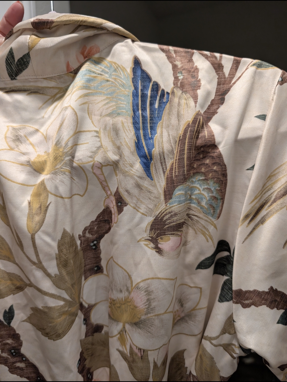 Pottery Barn Nola Silky Piped Robe - Picture 10 of 11